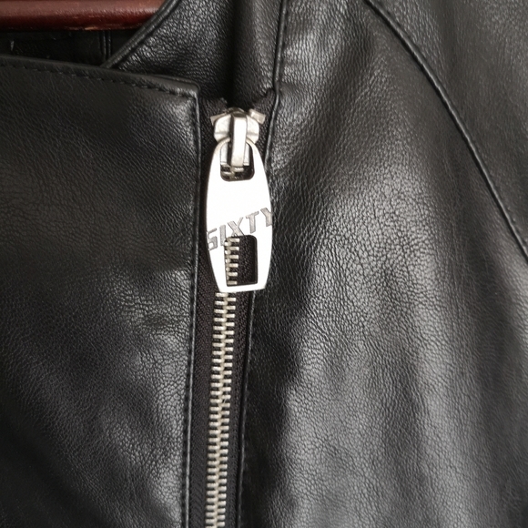 M60 Miss Sixty Y2K Vegan Leather Jacket - Picture 8 of 13